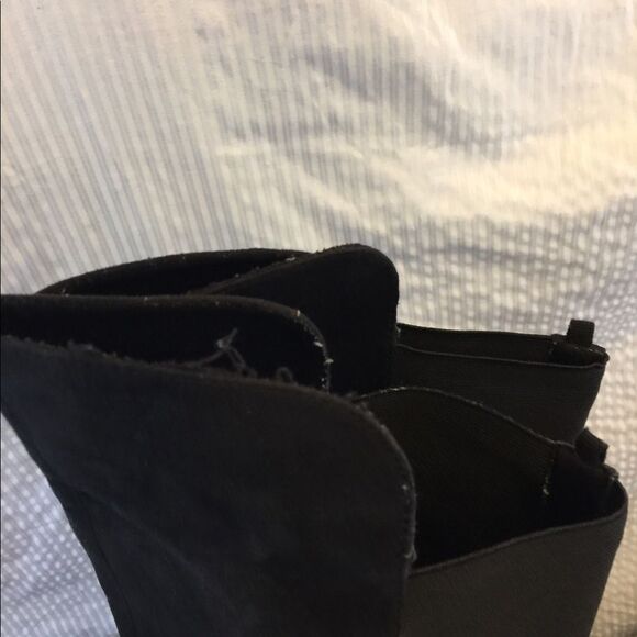 Sexy 20” black jack over knee biker boots size 8 - Picture 2 of 9